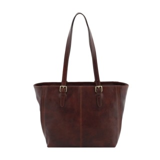 "Demetra" leather bag
